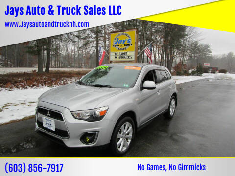 2015 Mitsubishi Outlander Sport for sale at Jays Auto & Truck Sales LLC in Loudon NH