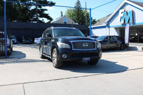 2013 Infiniti QX56 for sale at F & M AUTO SALES in Detroit MI