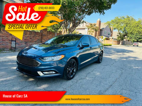 2018 Ford Fusion for sale at House of Carz SA in San Antonio TX