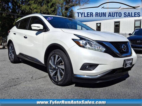 2017 Nissan Murano for sale at Tyler Run Auto Sales in York PA
