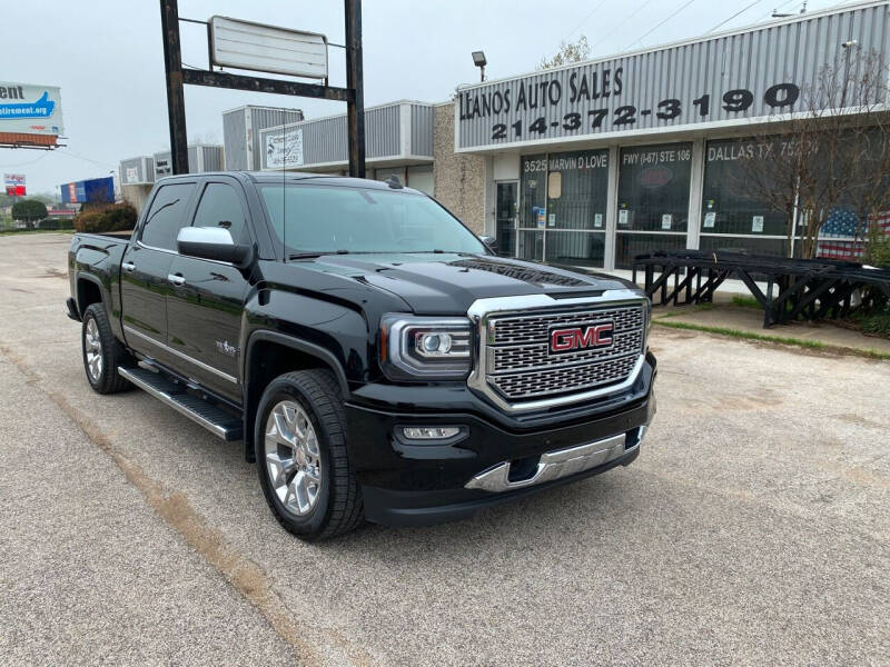 2018 GMC Sierra 1500 for sale at LLANOS AUTO SALES LLC in Dallas TX