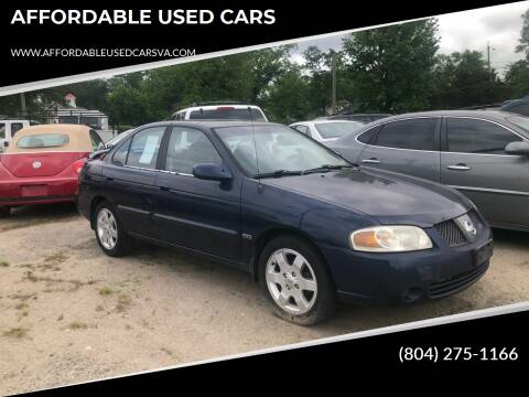 2005 Nissan Sentra for sale at AFFORDABLE USED CARS in North Chesterfield VA