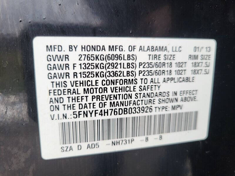 2013 Honda Pilot EX-L w/Navi