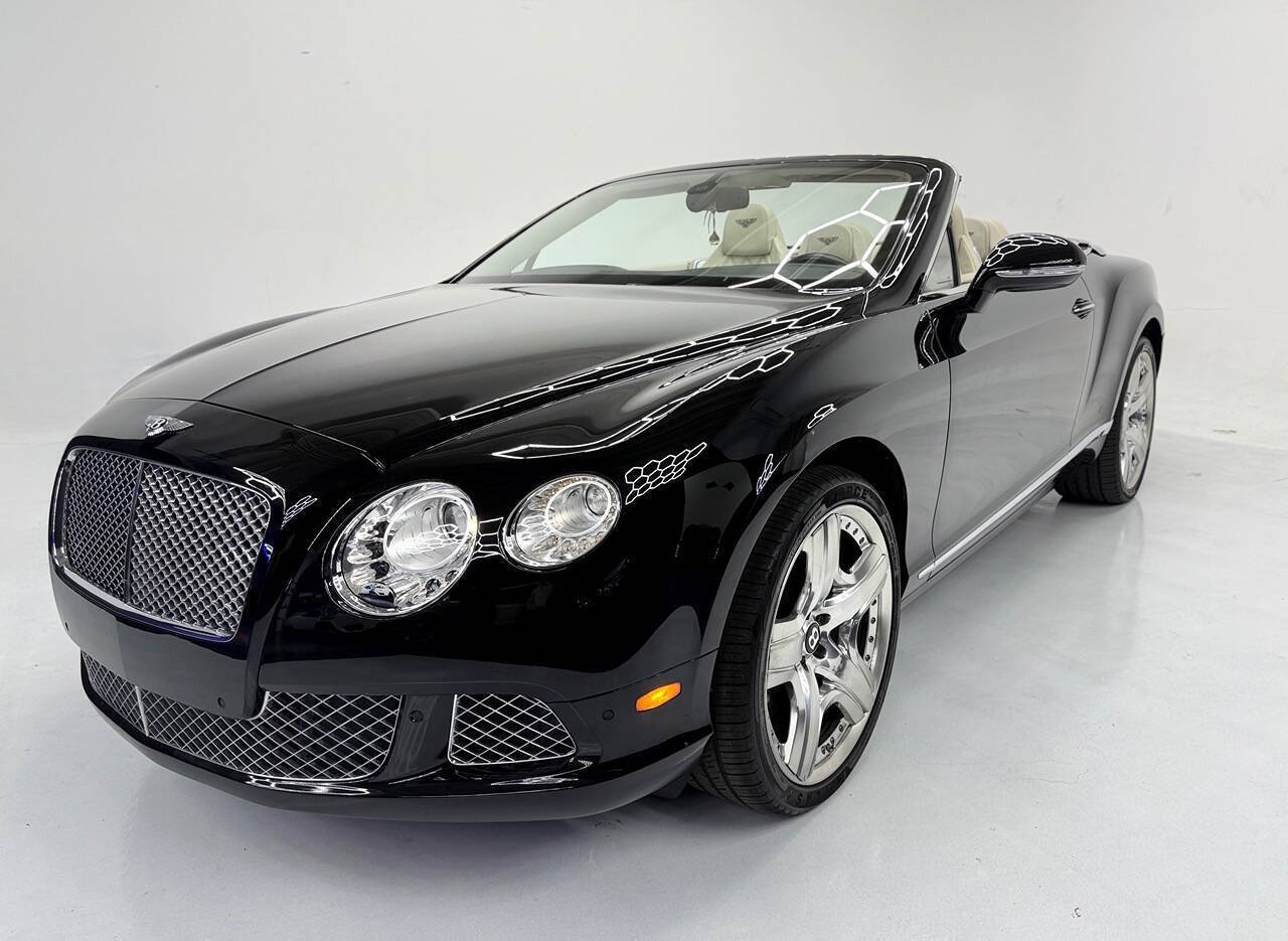 2012 Bentley Continental GT AWD 2dr Convertible - Beluga Solid exterior view 4