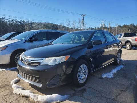 2012 Toyota Camry for sale at Manchester Motorsports in Goffstown NH