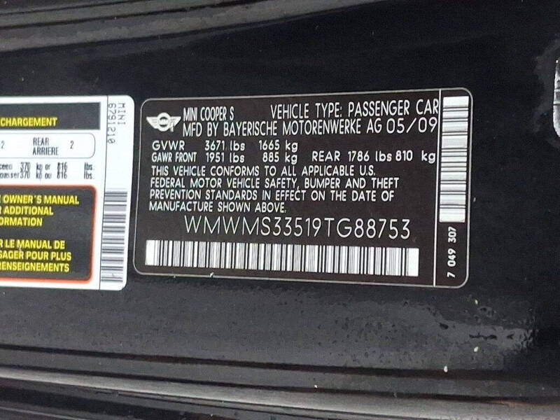 2009 MINI Cooper S