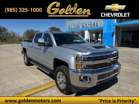 2017 Chevrolet Silverado 2500HD for sale at GOLDEN MOTORS in Cut Off LA