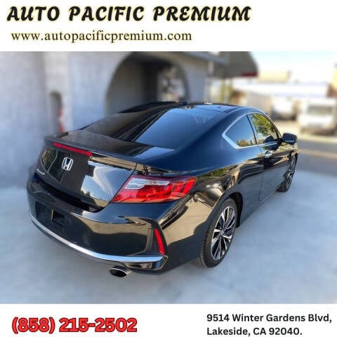 2017 Honda Accord for sale at Auto Pacific Premium in Lakeside, CA