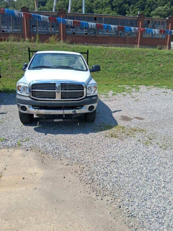 Bright White Clearcoat 2007 Dodge Ram 2500 ST 4x4 ST 4dr Quad Cab 8 ft. LB Pickup 1