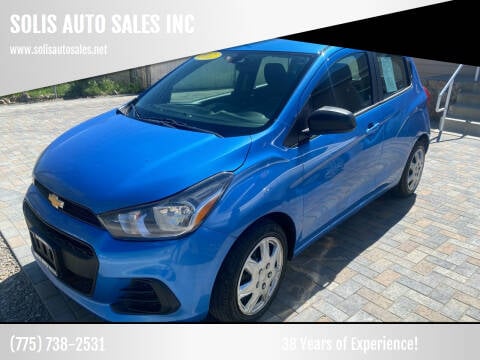 2017 Chevrolet Spark for sale at SOLIS AUTO SALES INC in Elko NV