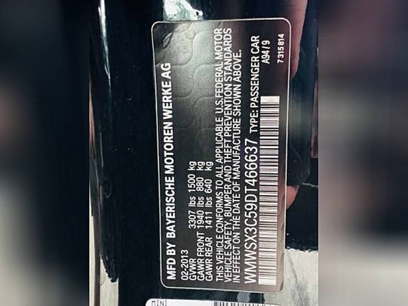 2013 MINI Coupe Cooper S