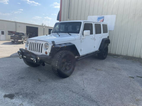 2012 Jeep Wrangler Unlimited for sale at Drivertopia in Midlothian TX