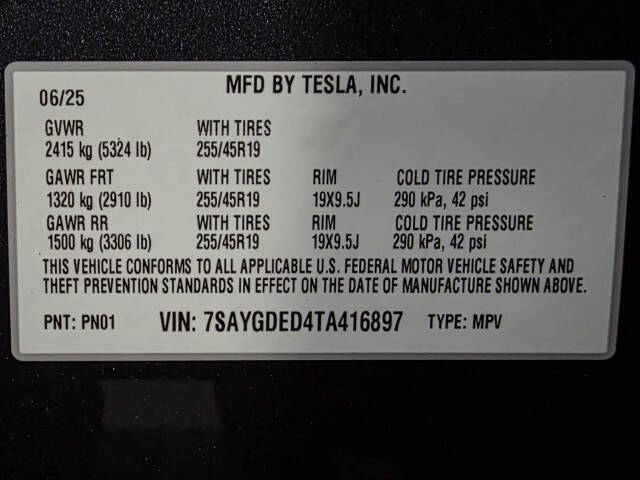 2026 Tesla Model Y Long Range