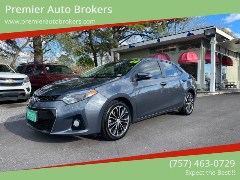 2016 Toyota Corolla for sale at Premier Auto Brokers in Virginia Beach VA