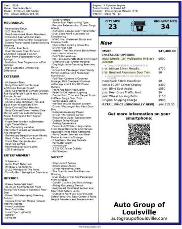 2019 Mercedes-Benz C-Class C 300