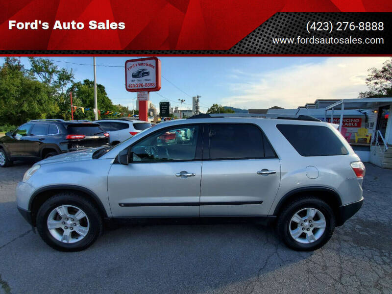 2010 GMC Acadia for sale at Ford's Auto Sales in Kingsport TN
