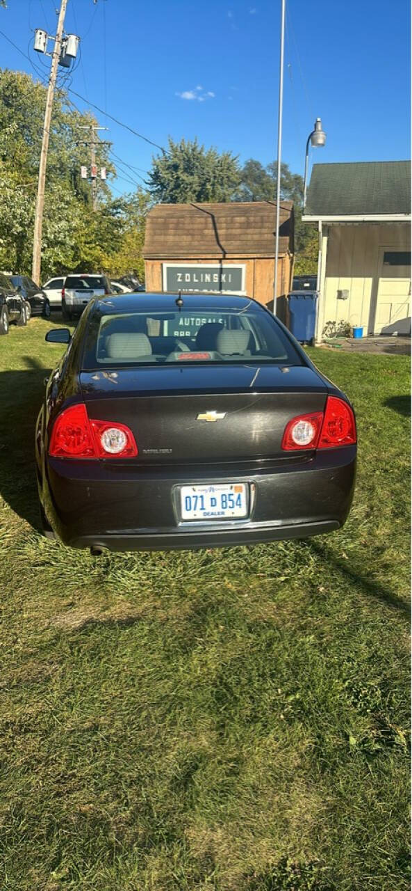 2010 Chevrolet Malibu for sale at Zolinski Auto Sale in Saginaw, MI