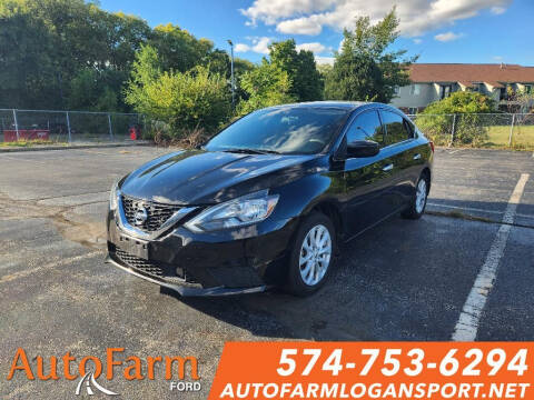 2019 Nissan Sentra for sale at AUTOFARM DALEVILLE in Daleville IN