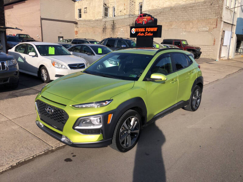 2019 Hyundai Kona for sale at STEEL TOWN PRE OWNED AUTO SALES in Weirton WV