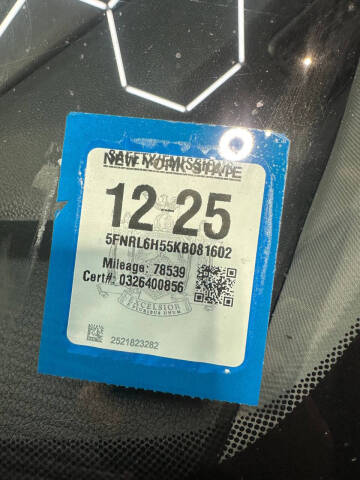 2019 Honda Odyssey EX