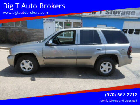 2003 Chevrolet TrailBlazer for sale at Big T Auto Brokers in Loveland CO
