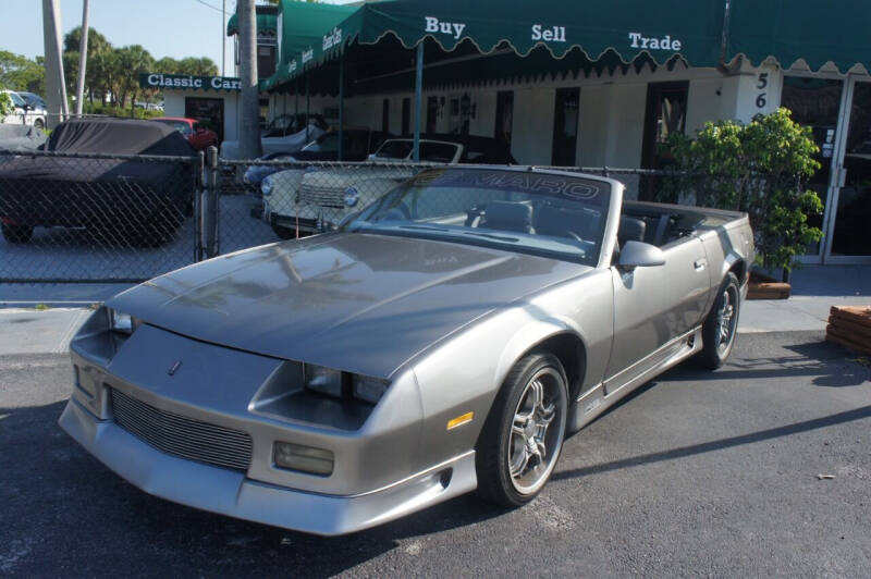 1992 Chevrolet Camaro for sale at Dream Machines USA in Lantana FL