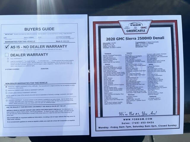 2020 GMC Sierra 2500HD