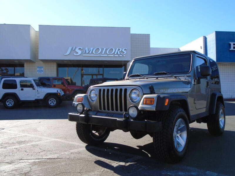 2004 Jeep Wrangler for sale at J'S MOTORS in San Diego CA