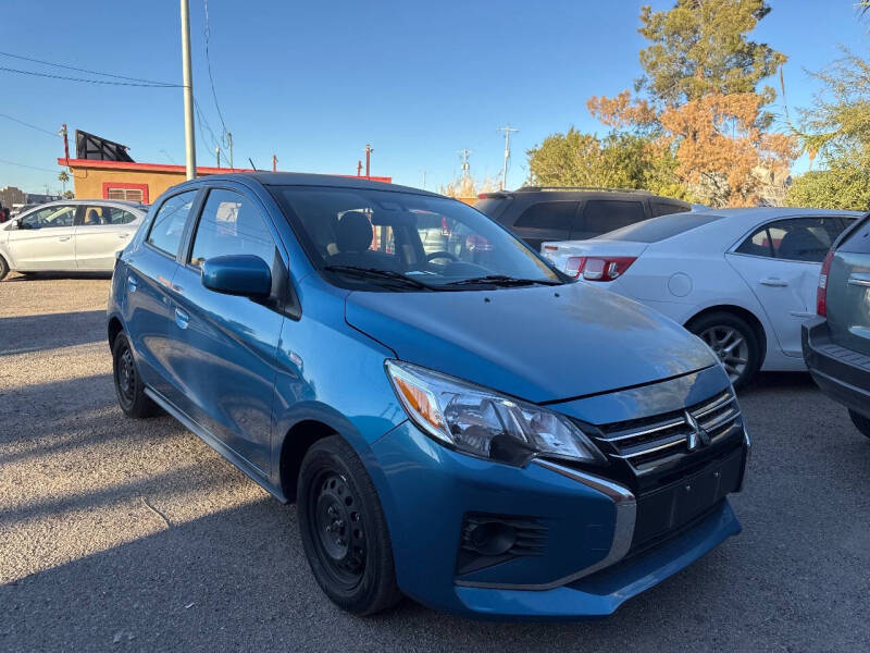 2021 Mitsubishi Mirage for sale at CROSSROADS AUTO CENTER in Casa Grande AZ