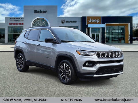 2023 Jeep Compass for sale at Baker Chrysler Dodge Jeep Ram in Lowell MI