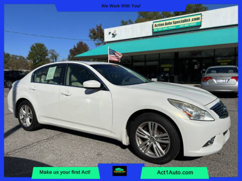2013 Infiniti G37 Sedan for sale at Action Auto Specialist in Norfolk VA