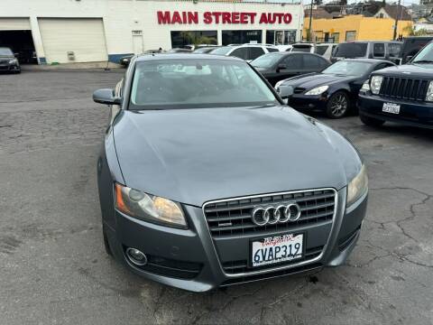 2012 Audi A5 for sale at Main Street Auto in Vallejo CA