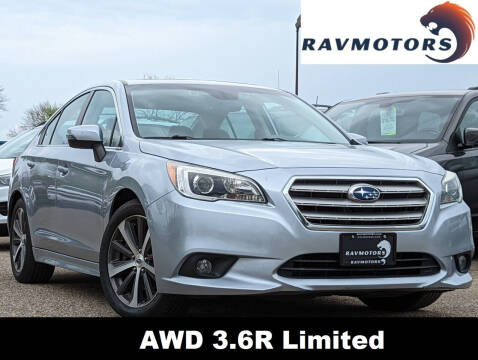 2017 Subaru Legacy for sale at RAVMOTORS- Burnsville in Burnsville MN