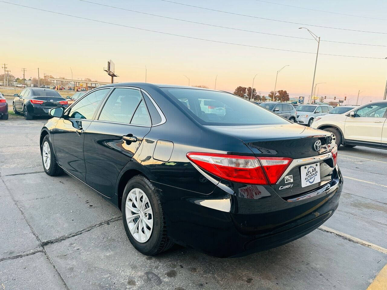 2015 Toyota Camry for sale at Atlas Auto Sales LLC in Lincoln, NE