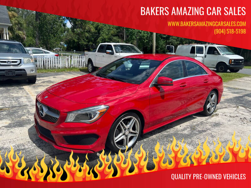 2014 Mercedes-Benz CLA for sale at Bakers Amazing Car Sales in Jacksonville FL
