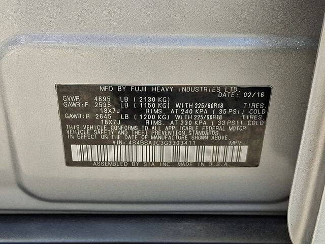 2016 Subaru Outback 2.5i Limited