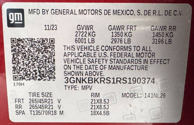 2024 Chevrolet Blazer RS