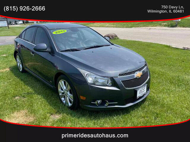2013 Chevrolet Cruze for sale at Prime Rides Autohaus in Wilmington IL