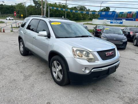 2012 GMC Acadia for sale at I57 Group Auto Sales in Country Club Hills IL