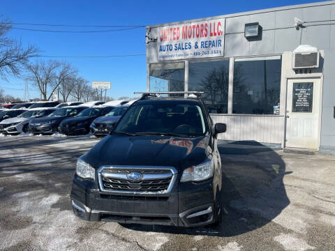 2018 Subaru Forester for sale at United Motors LLC in Saint Francis WI