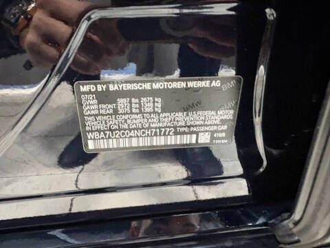 2022 BMW 7 Series 750i xDrive