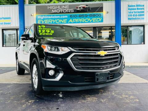 2019 Chevrolet Traverse for sale at Highline Motors in Aston PA