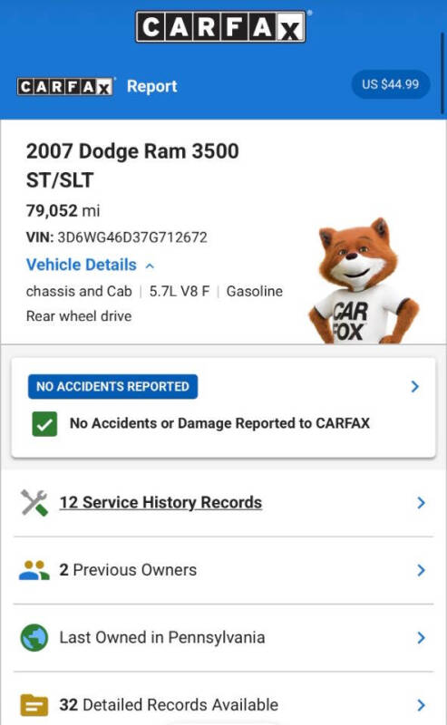 2007 Dodge Ram 3500