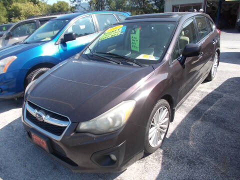 2012 Subaru Impreza for sale at Careys Auto Sales in Rutland VT