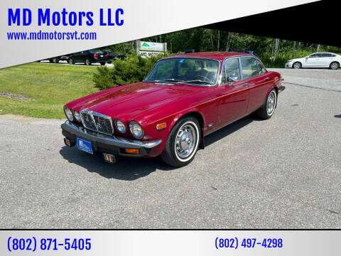 1977 Jaguar XJ for sale at MD Motors LLC in Williston VT