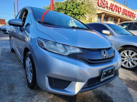 2016 Honda Fit for sale at USA Auto Brokers in Houston TX