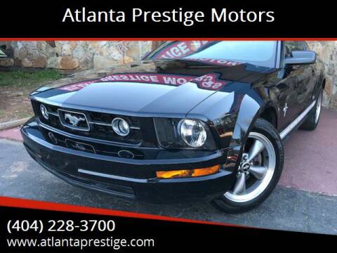 2006 Ford Mustang for sale at Atlanta Prestige Motors in Decatur GA