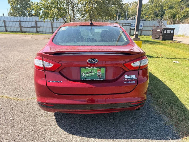 2013 Ford Fusion Hybrid Titanium