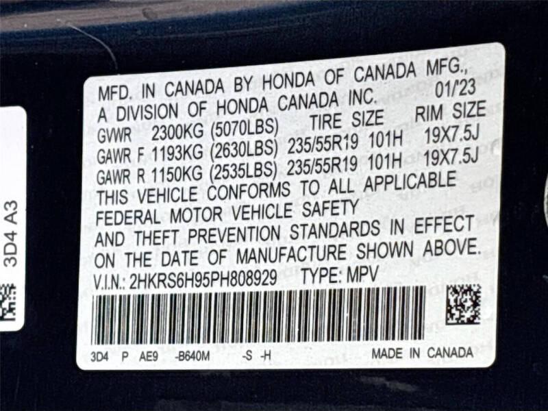 2023 Honda CR-V Hybrid Sport Touring