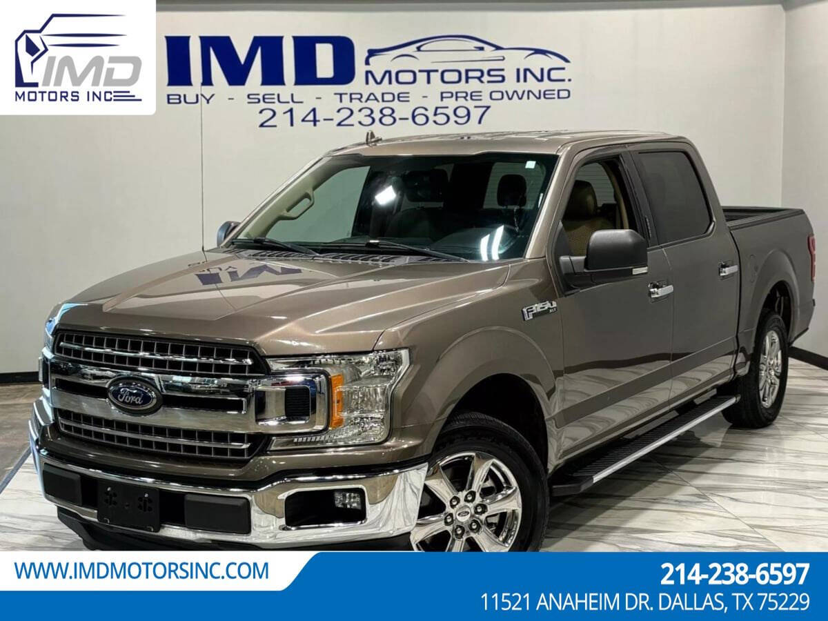 2018 Ford F-150 for sale at IMD MOTORS, INC in Dallas, TX